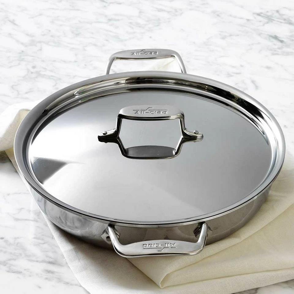 All Clad d5 Stainless Steel All-In-One Pan - Image 3