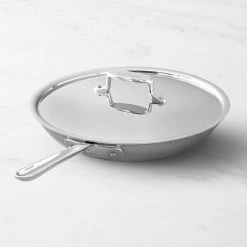 All-Clad d5 Stainless-Steel Nonstick Covered Fry Pan, 30 cm