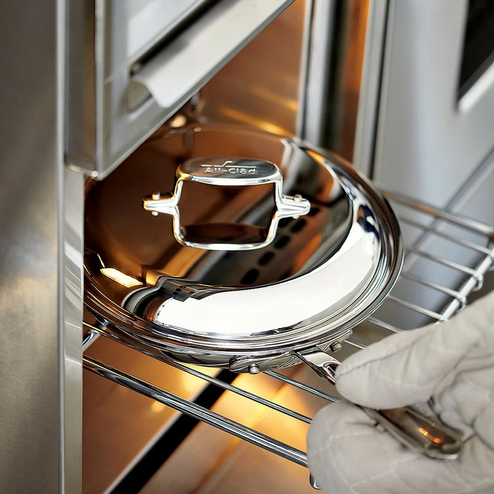 All-Clad d5 Stainless-Steel Nonstick Covered Fry Pan, 30 cm - Image 7