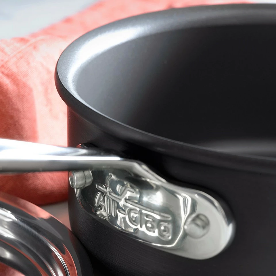 All-Clad NS1 Nonstick Induction Chef's Pan with Lid - Image 8