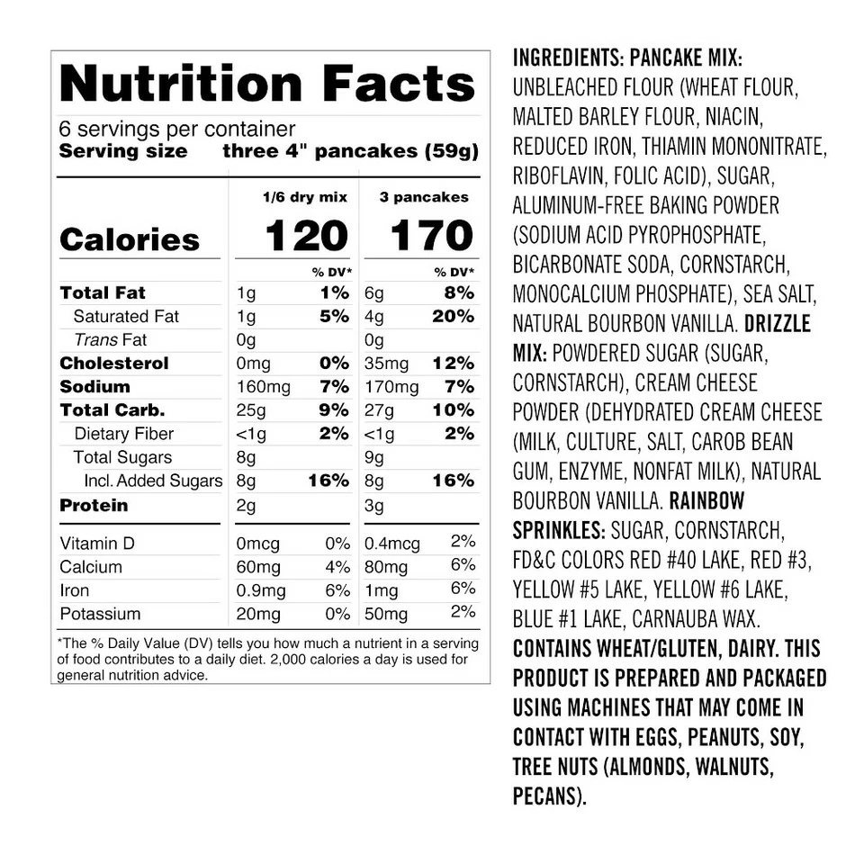 Flour Shop Birthday Pancake Kit - Image 3