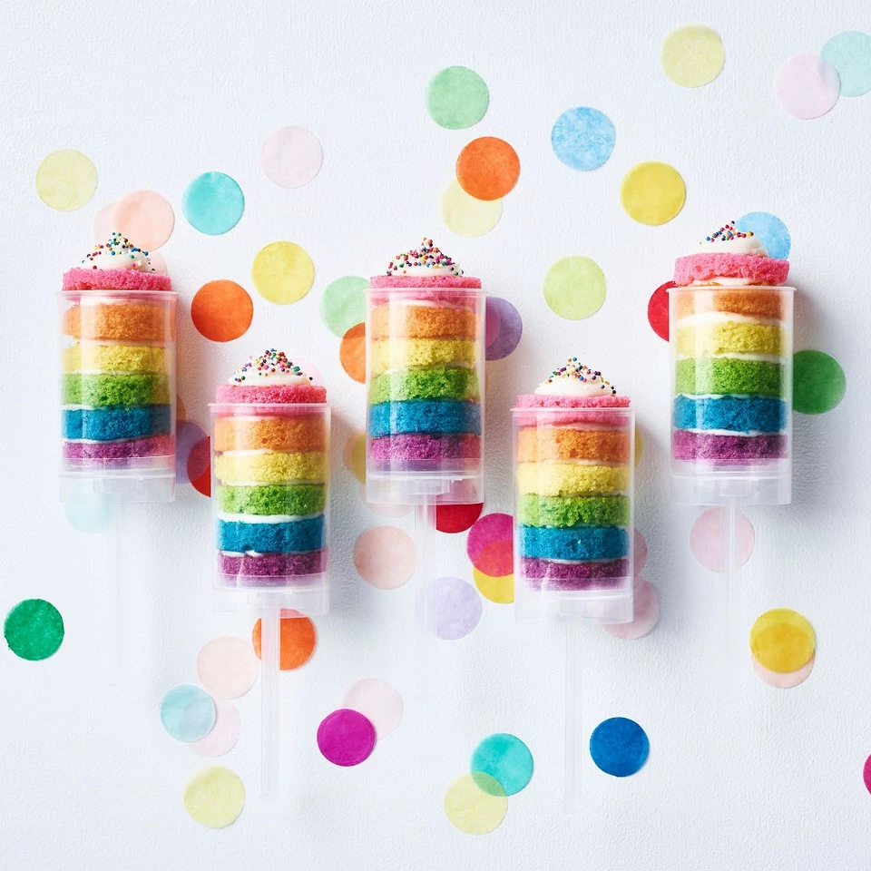 Flour Shop Rainbow Pop-Up Cake Kit - Image 3