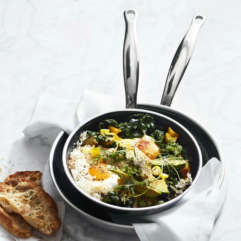 GreenPanâ„¢ Premiere Ceramic Non-Stick 20 cm & 25 cm Frying Pan Set - Image 7