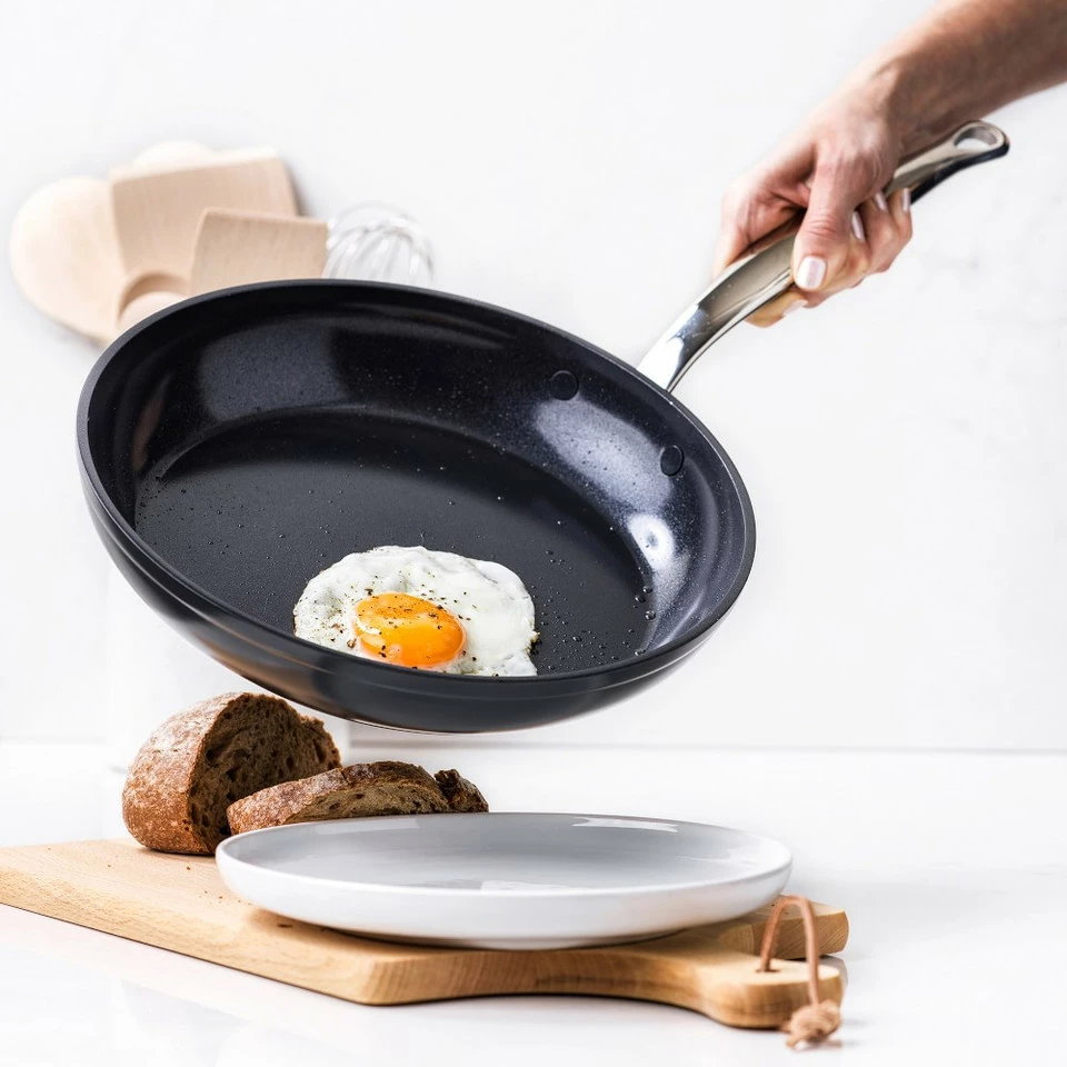 GreenPanâ„¢ Premiere Hard Anodised Ceramic Non-Stick Covered Frying Pan - Image 13