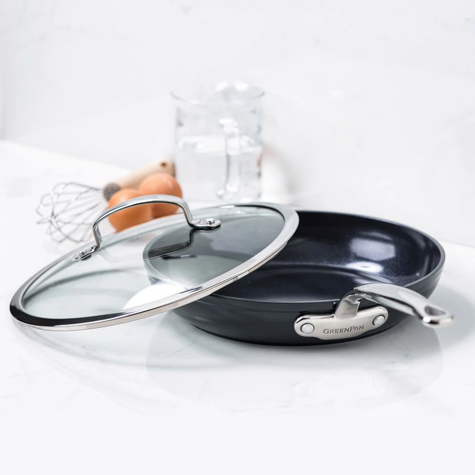 GreenPanâ„¢ Premiere Hard Anodised Ceramic Non-Stick Covered Frying Pan - Image 12