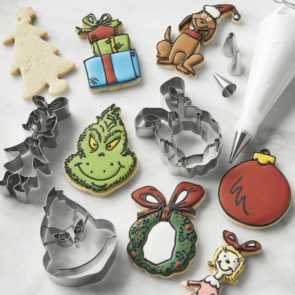 Williams Sonoma The Grinchâ„¢ Christmas Cookie Cutter 22-Piece Set - Image 2