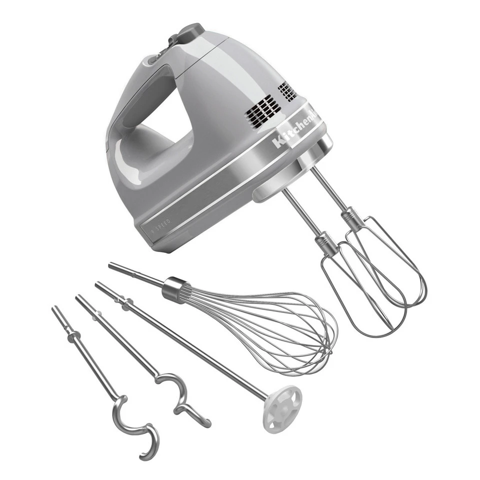 KitchenAid® 9-Speed Professional Hand Mixer, Contour Silver