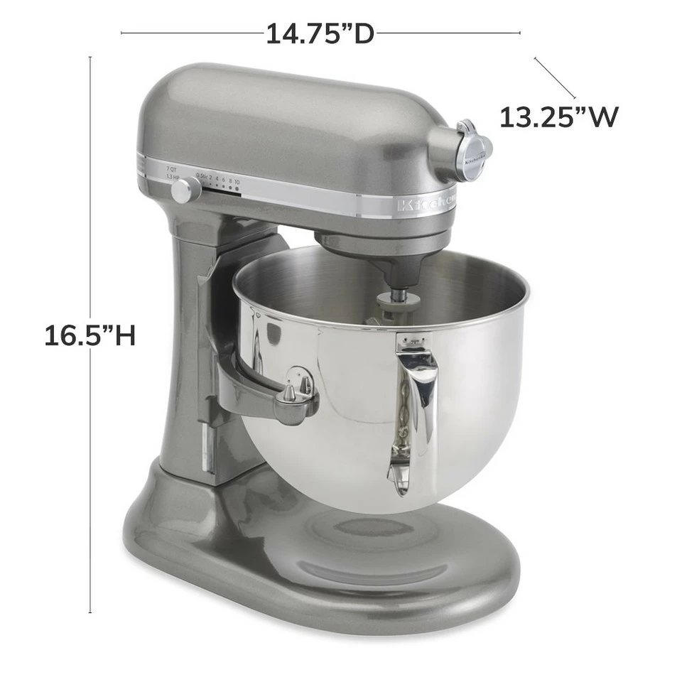 KitchenAid Pro Line® Stand Mixer, 6.9 L, Frosted Pearl - Image 7