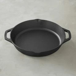 Lodge Cast Iron Double-Handled Skillet