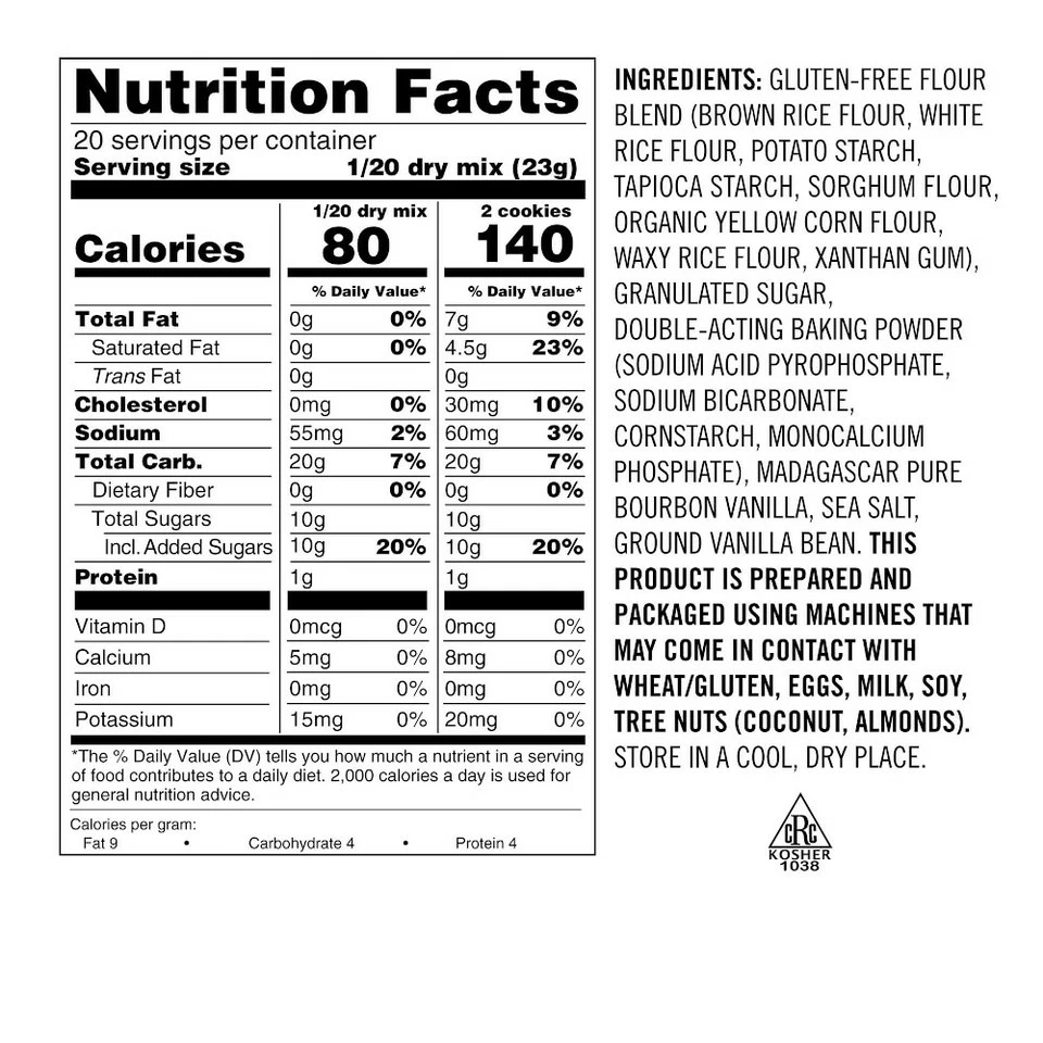 Nielsen-Massey Gluten-Free Vanilla Bean Sugar Cookie Mix - Image 3