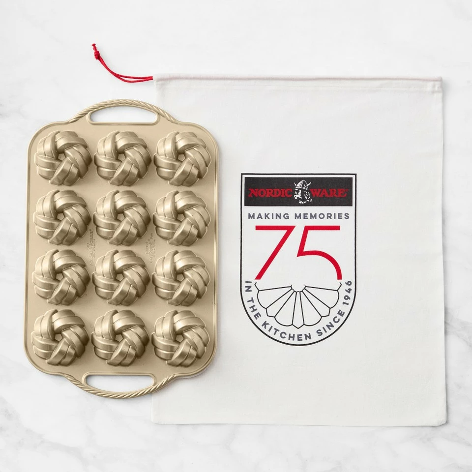 Nordic Ware 75th Anniversary Cakelet Plaque