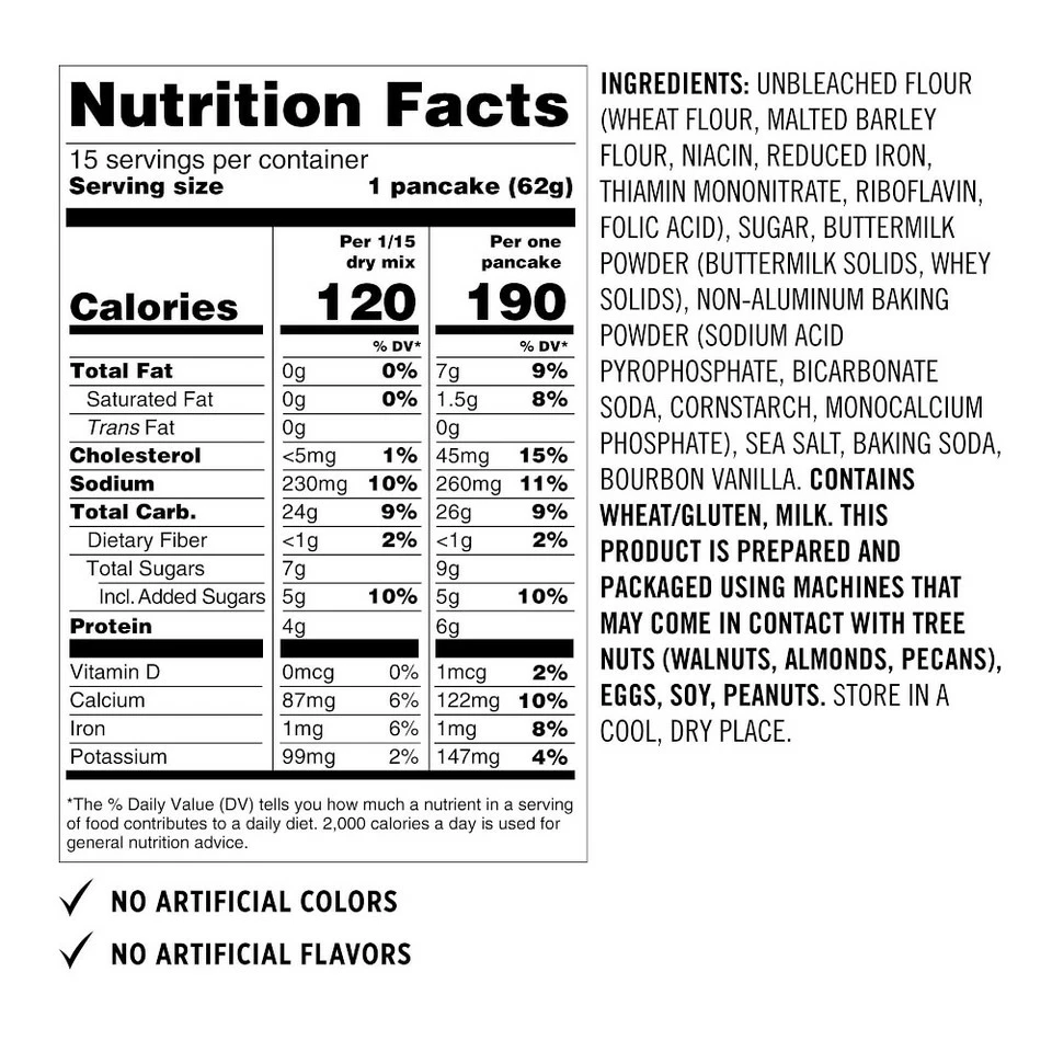 Snooze Eatery Pancake Mix, Plain Jane Buttermilk - Image 3