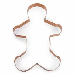 Williams Sonoma Giant Gingerbread Man Copper Cookie Cutter