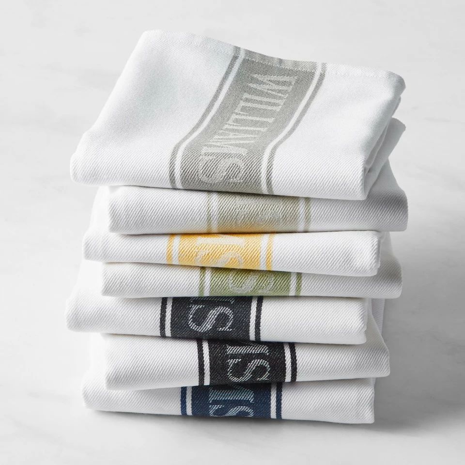 Williams Sonoma Classic Logo Tea Towels, Set of 4