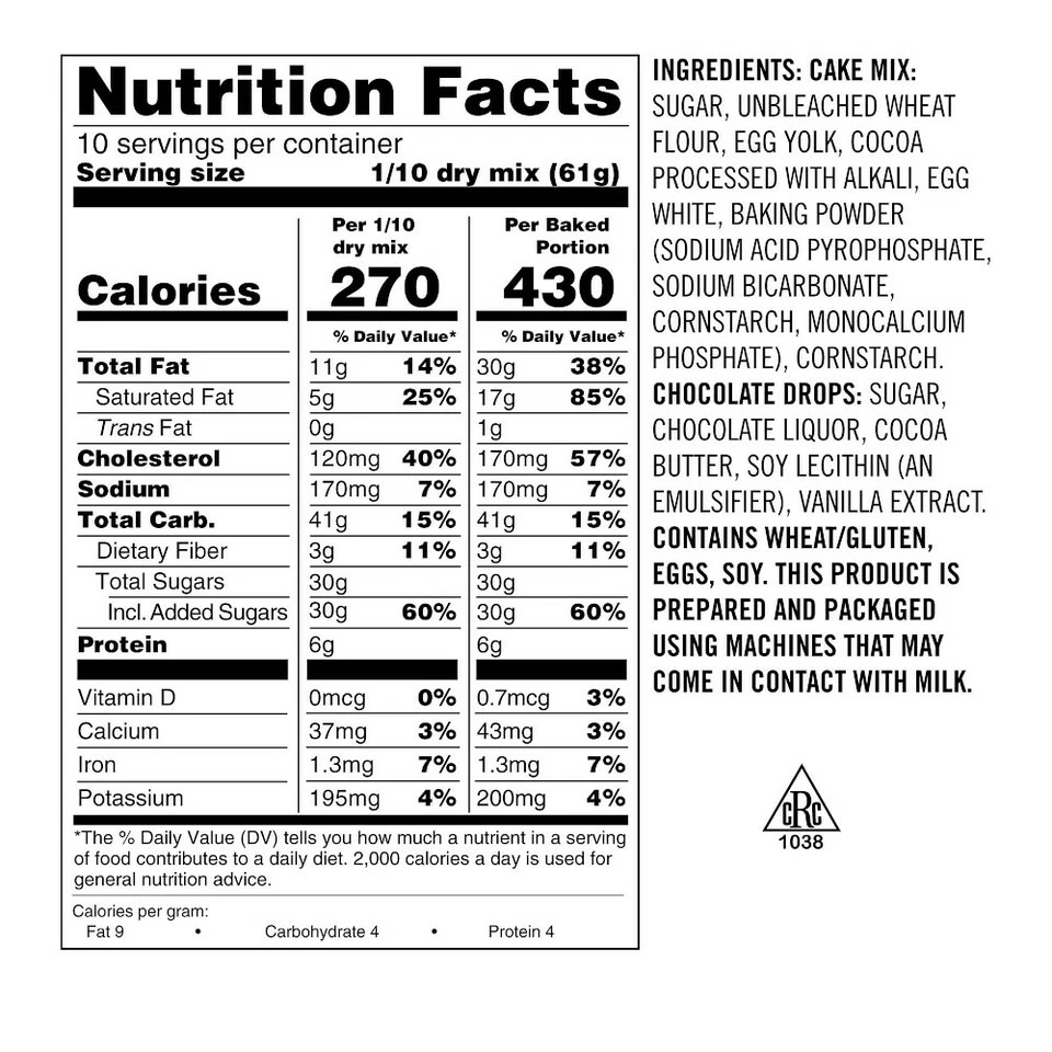 Williams Sonoma Molten Chocolate Cake Mix - Image 2