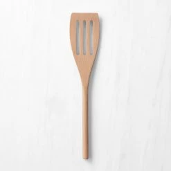 Williams Sonoma Open Kitchen Beechwood Slotted Spatula