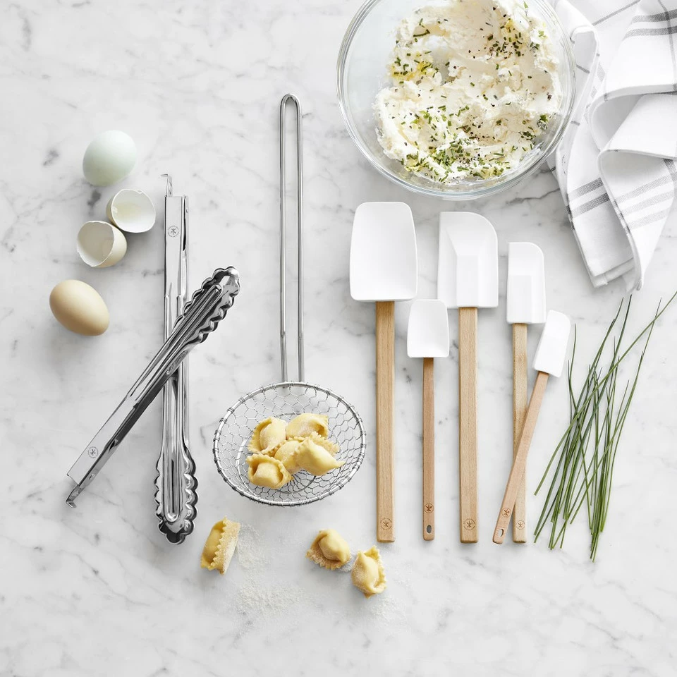 Williams Sonoma Open Kitchen Stainless-Steel Tongs - Image 2