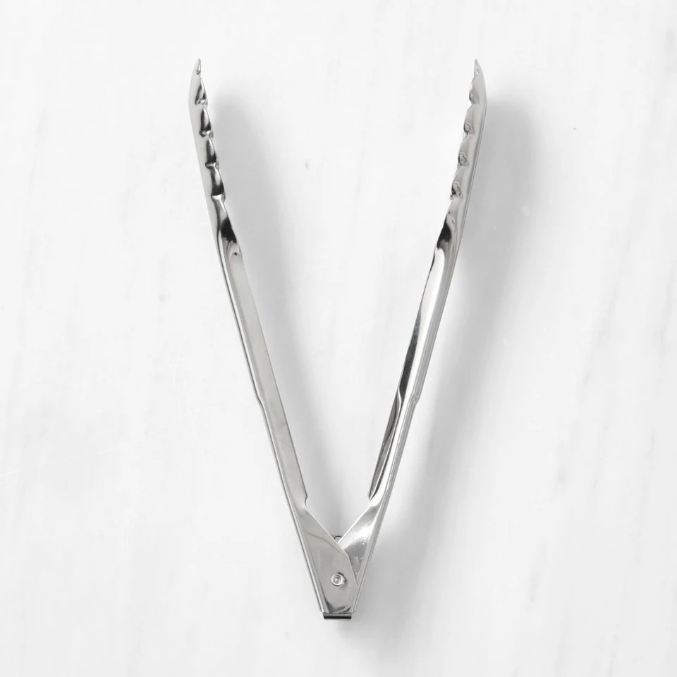 Williams Sonoma Open Kitchen Stainless-Steel Tongs