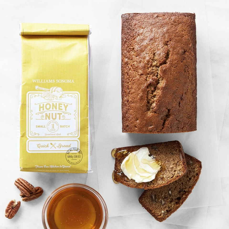 Williams Sonoma Quick Bread Mix, Honey Nut