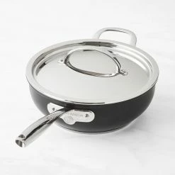 Williams Sonoma Thermo-Clad⢠Induction Non-Stick Covered Essential Pan, 4.3 L