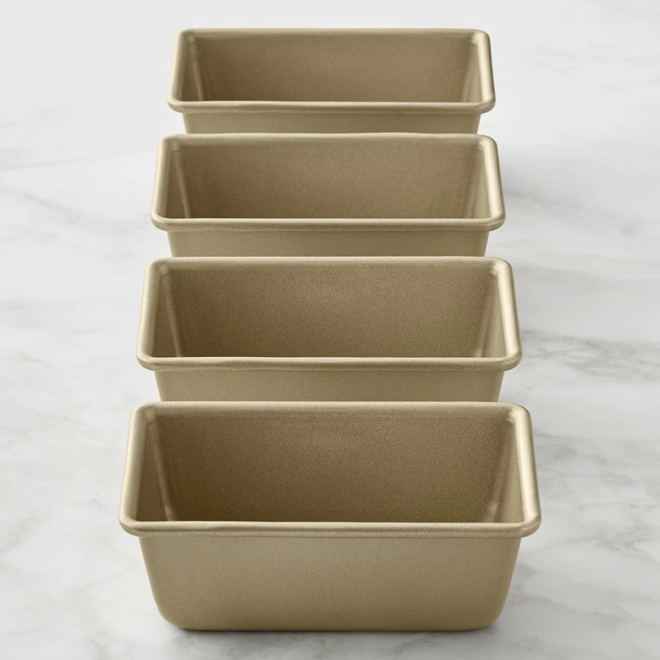 Williams Sonoma Goldtouch® Pro Non-Stick Mini Loaf, Set of 4 - Image 2