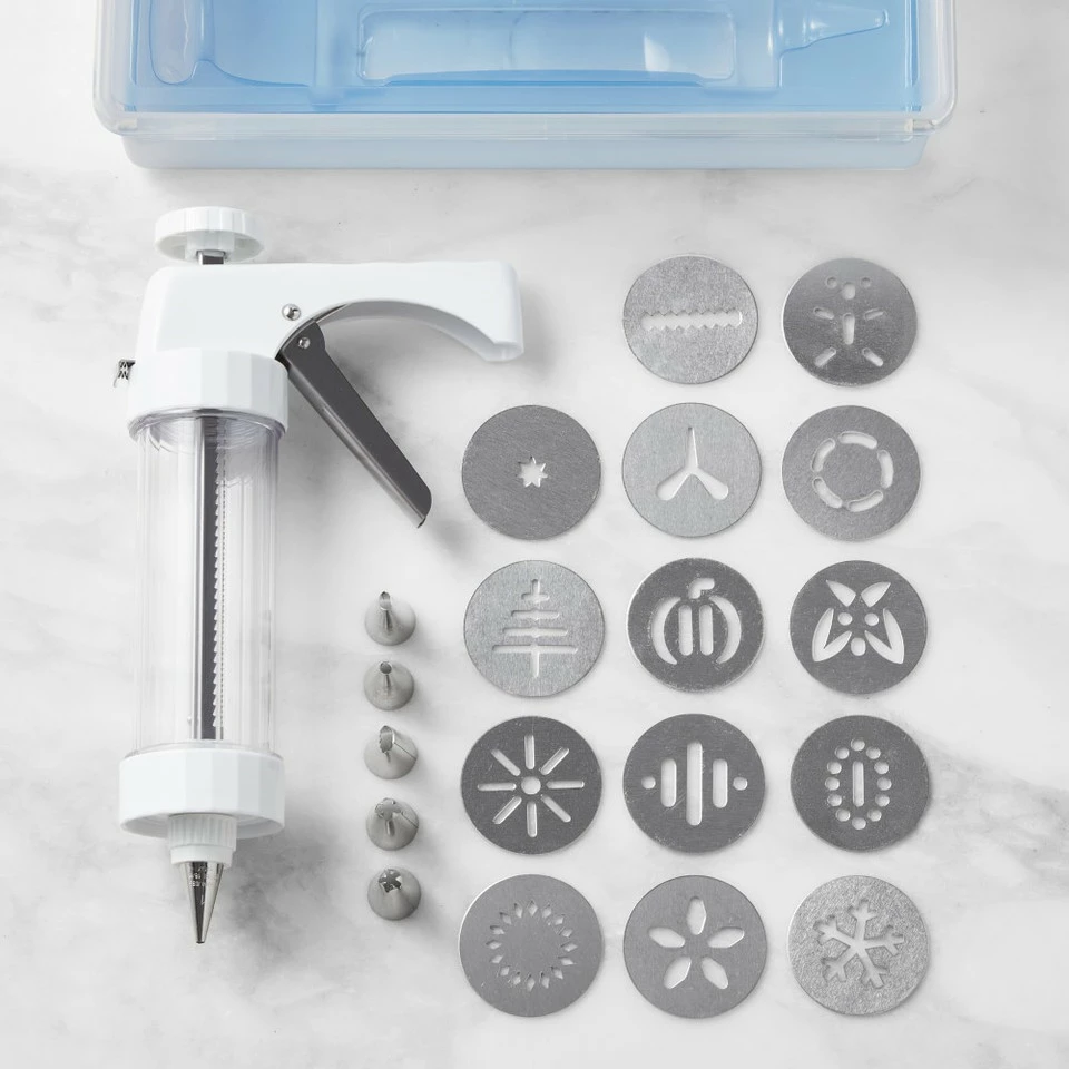 Williams Sonoma x Kuhn Rikon Spritz Cookie Press and Decorating 22-Piece Set - Image 2