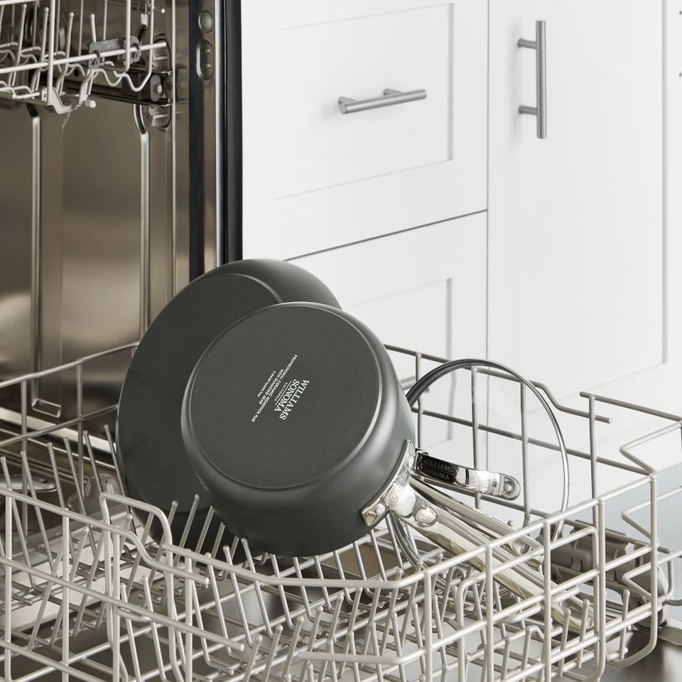 Williams Sonoma Professional Ceramic Non-Stick Plus Frying Pan with Lid, 30 cm - Image 3