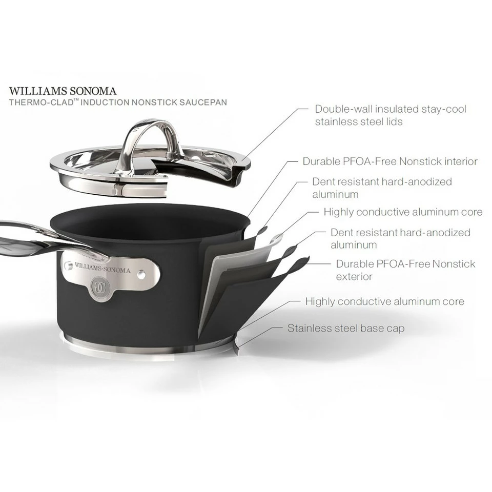 Williams Sonoma Thermo-Clad⢠Induction Non-Stick Open Fry Pan - Image 7