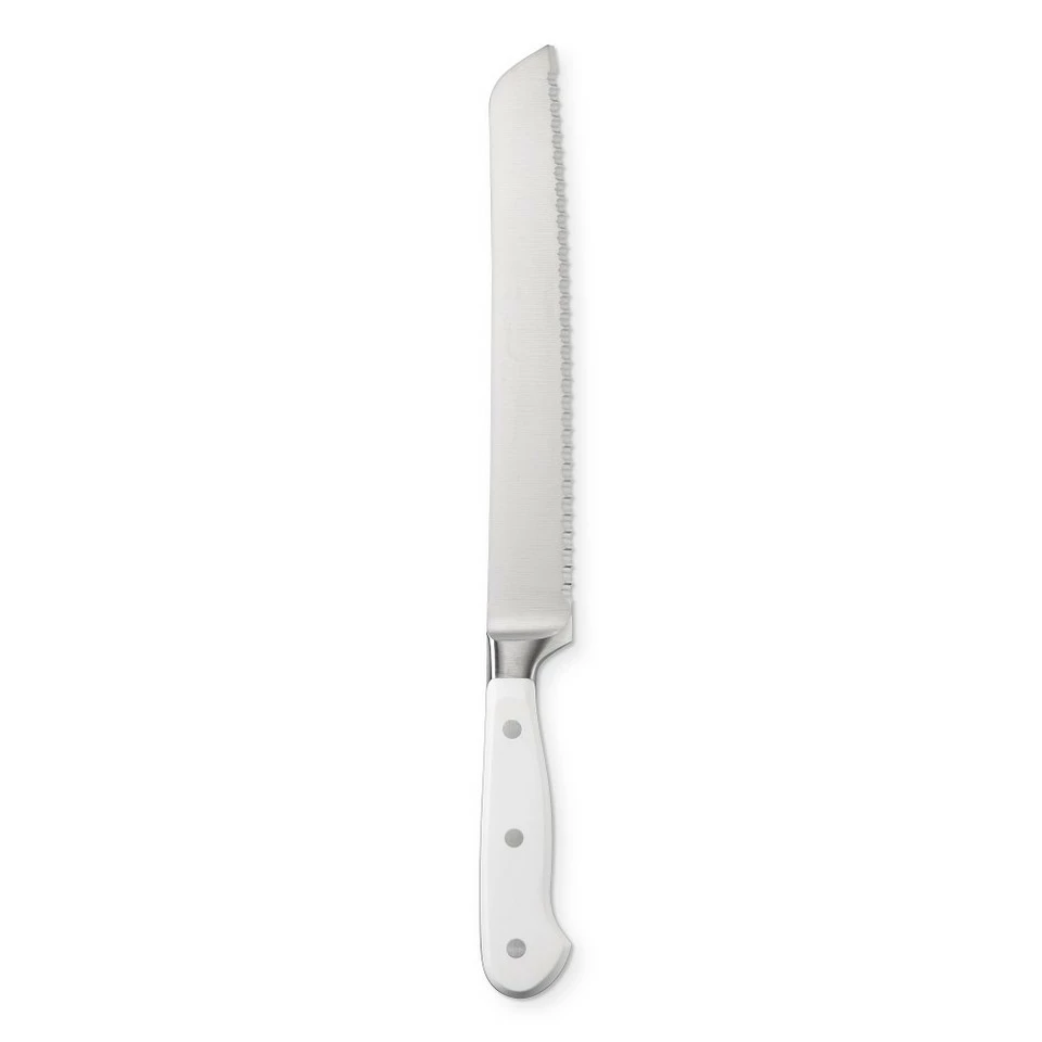 Wüsthof Classic 23 cm Serrated Bread Knife, White - Image 3